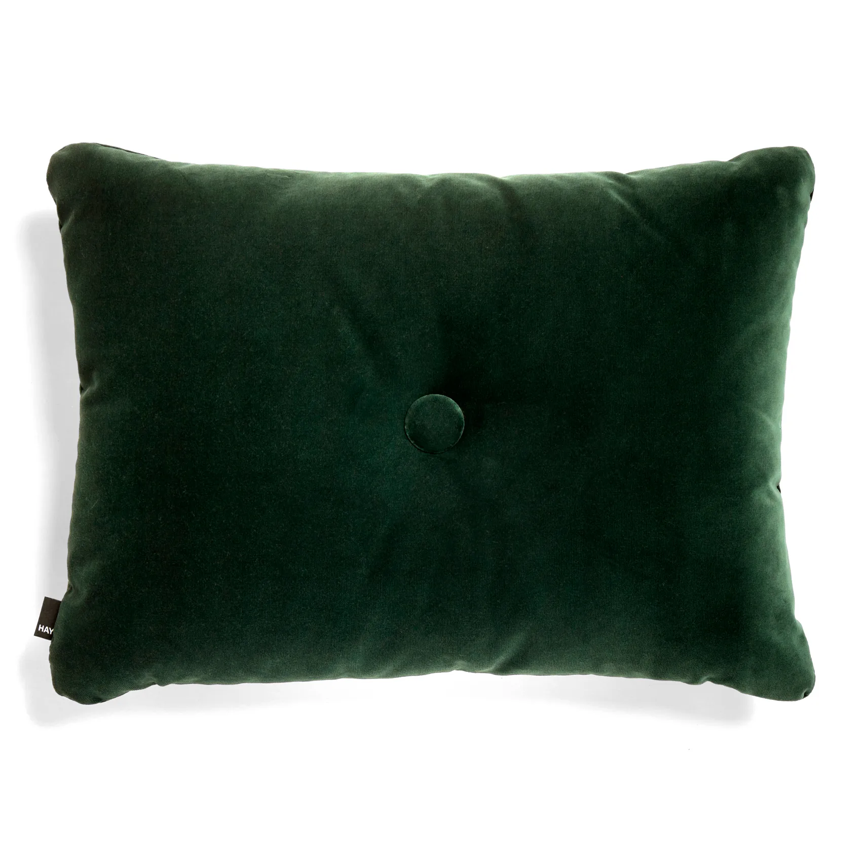 Dot Cushion Soft 1 Dot pute 45x60 cm, Dark green HAY