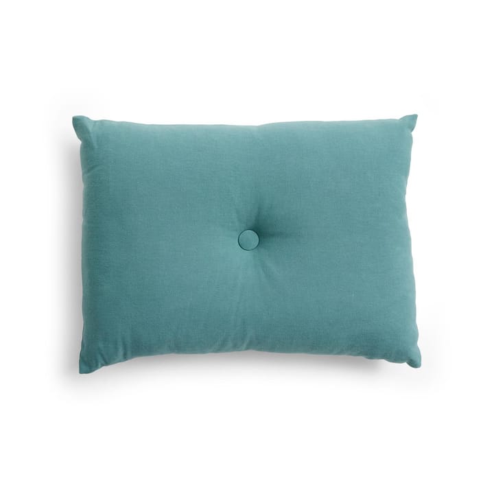 Dot Linen pute 45x60 cm - Petrol - HAY