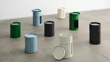 Facet Cabinet 100 sidebord - Spinach green - HAY