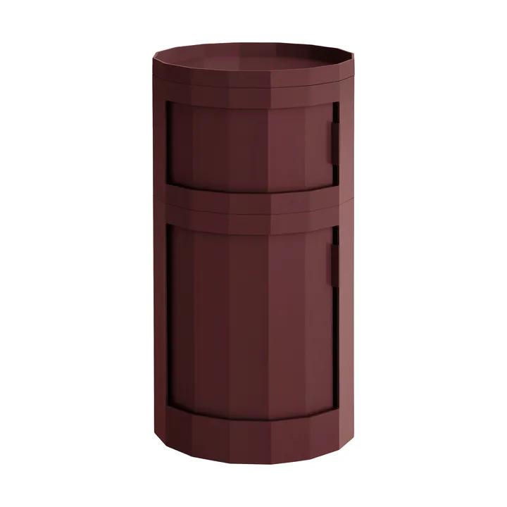 Facet Cabinet 110 sidebord - Burgundy - HAY