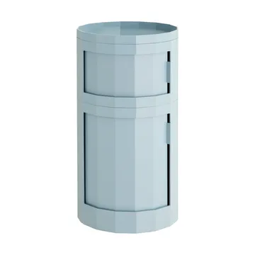 Facet Cabinet 110 sidebord - Misty blue - HAY