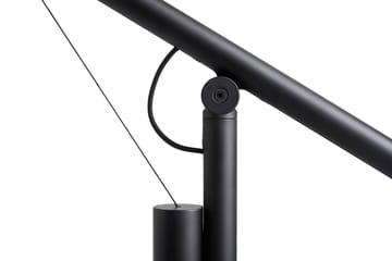 Fifty-Fifty  bordlampe - Soft black - HAY