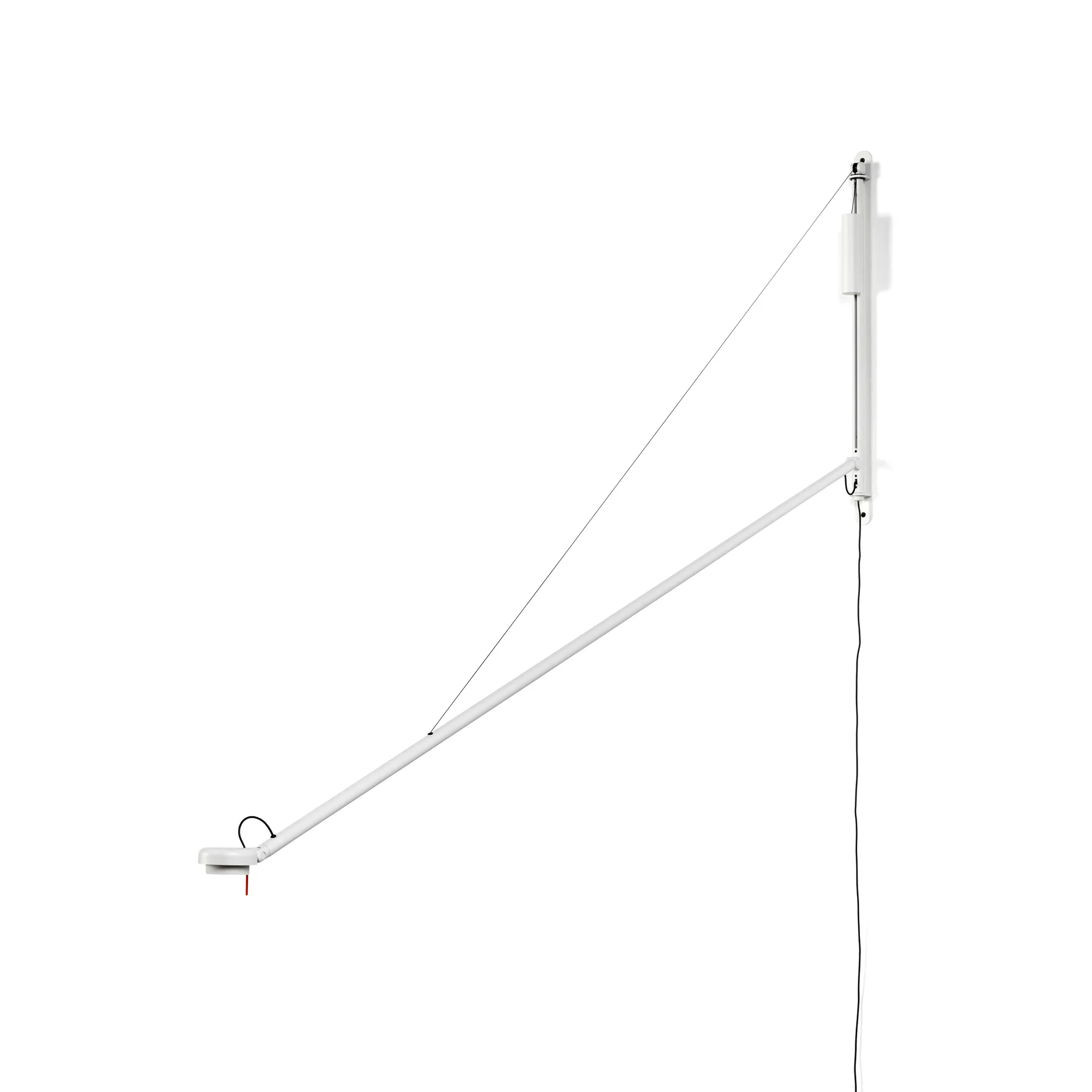 Fifty-Fifty vegglampe, Cream white HAY