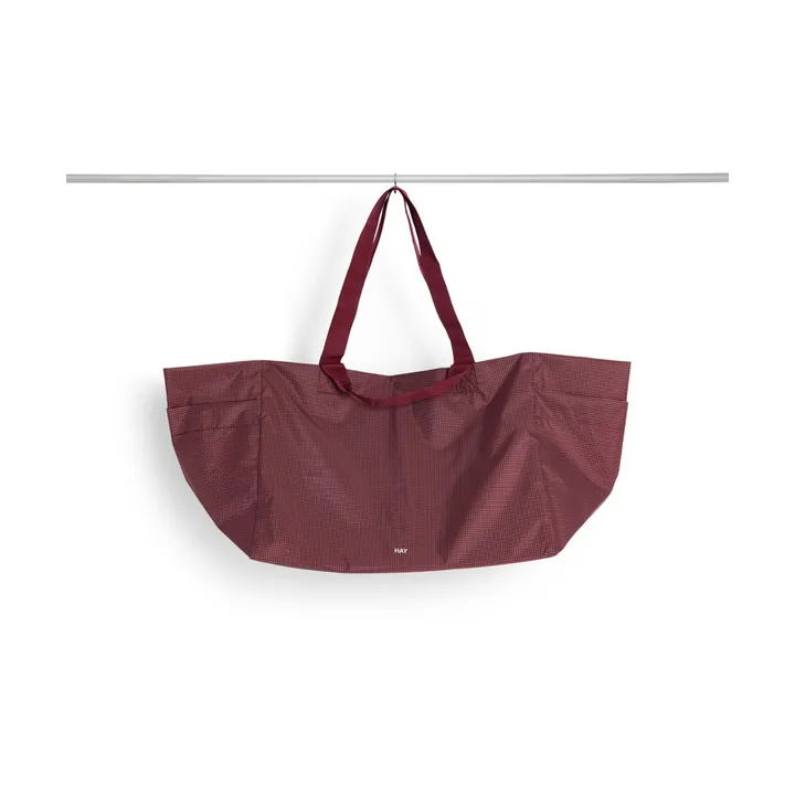 Grid Weekend Bag veske - Burgundy, large - HAY