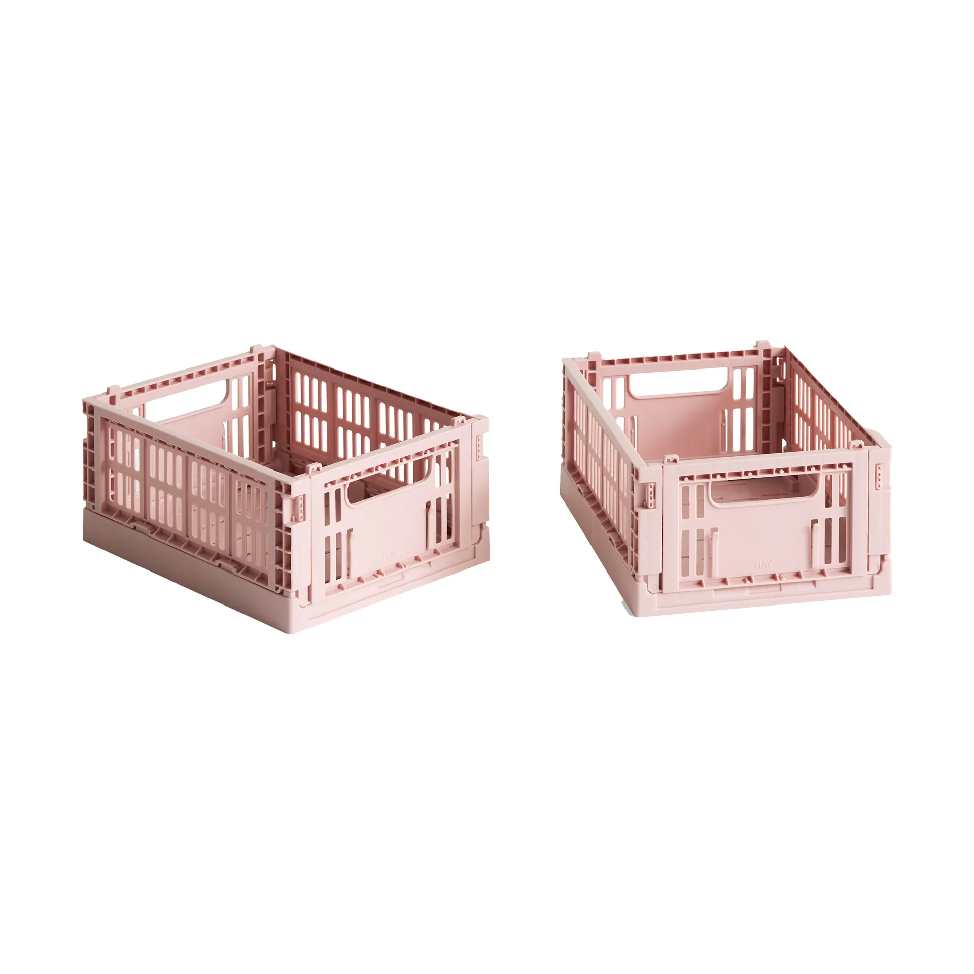 HAY Colour Crate Mini 13x17 cm 2-pakning, Blush HAY
