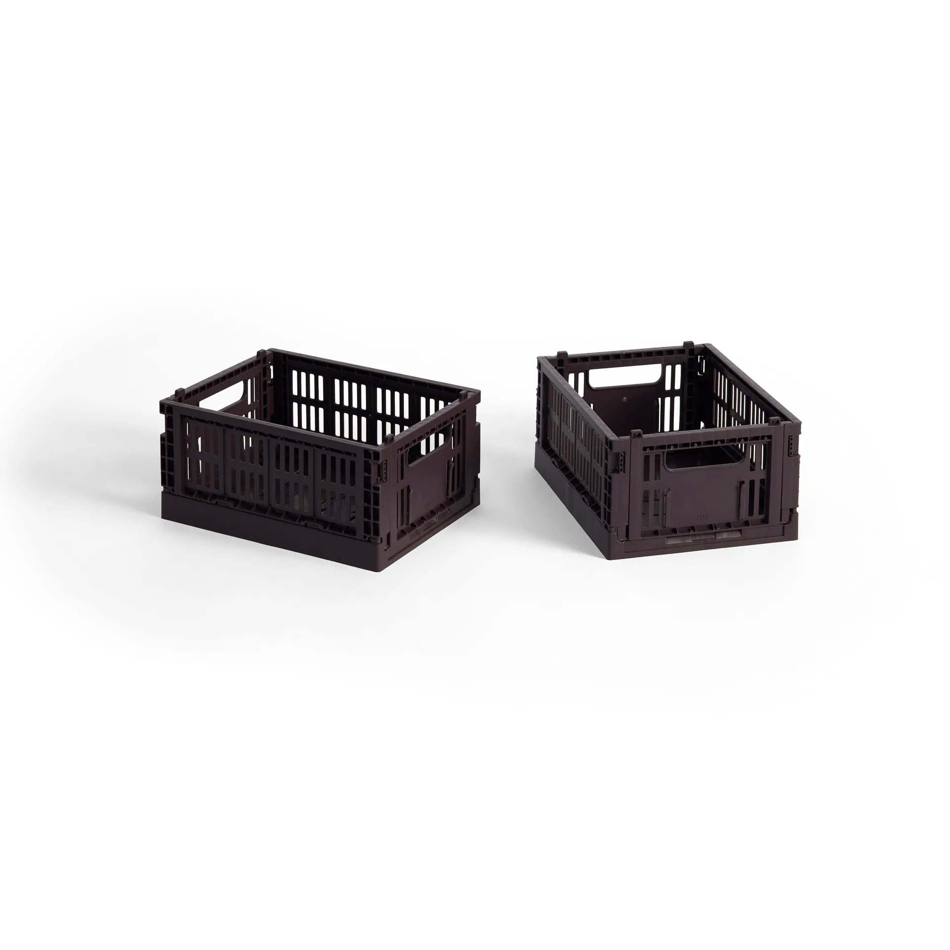 HAY Colour Crate Mini 13x17 cm 2-pakning, Bordeaux HAY