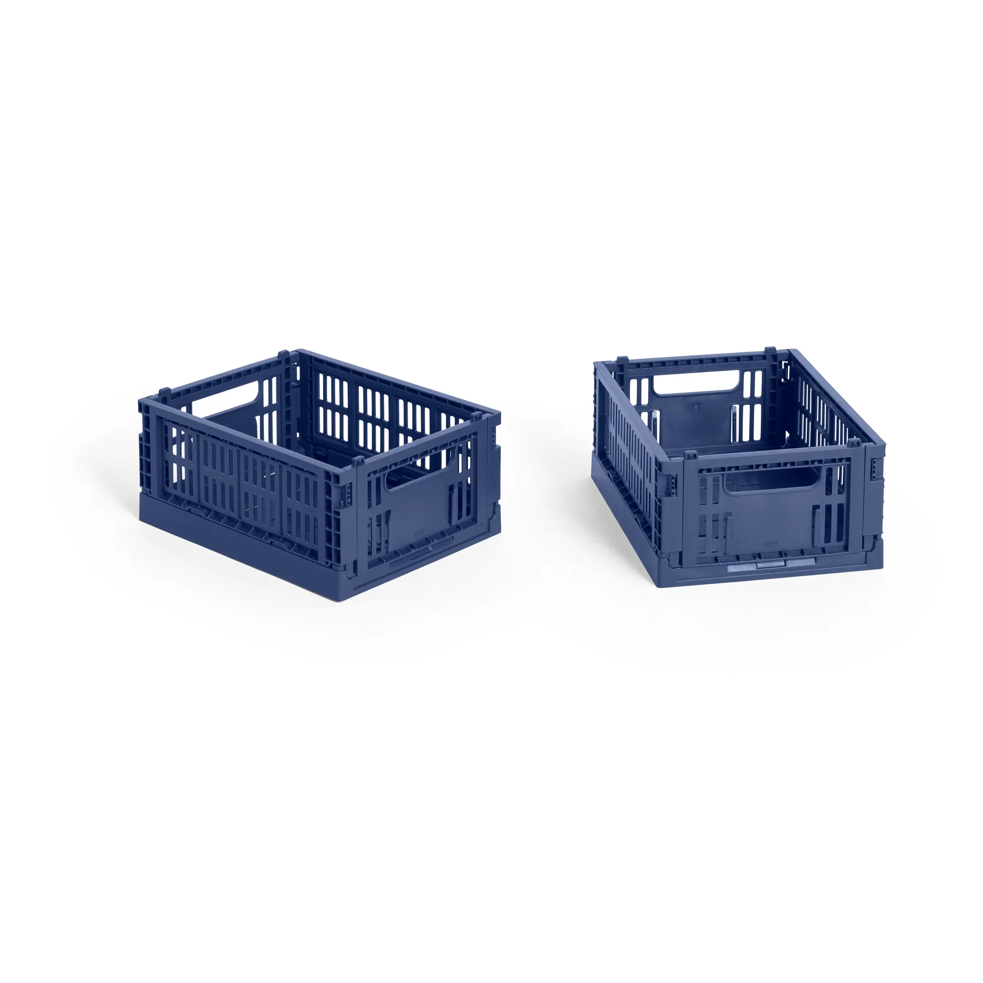 HAY Colour Crate Mini 13x17 cm 2-pakning, Dark blue HAY