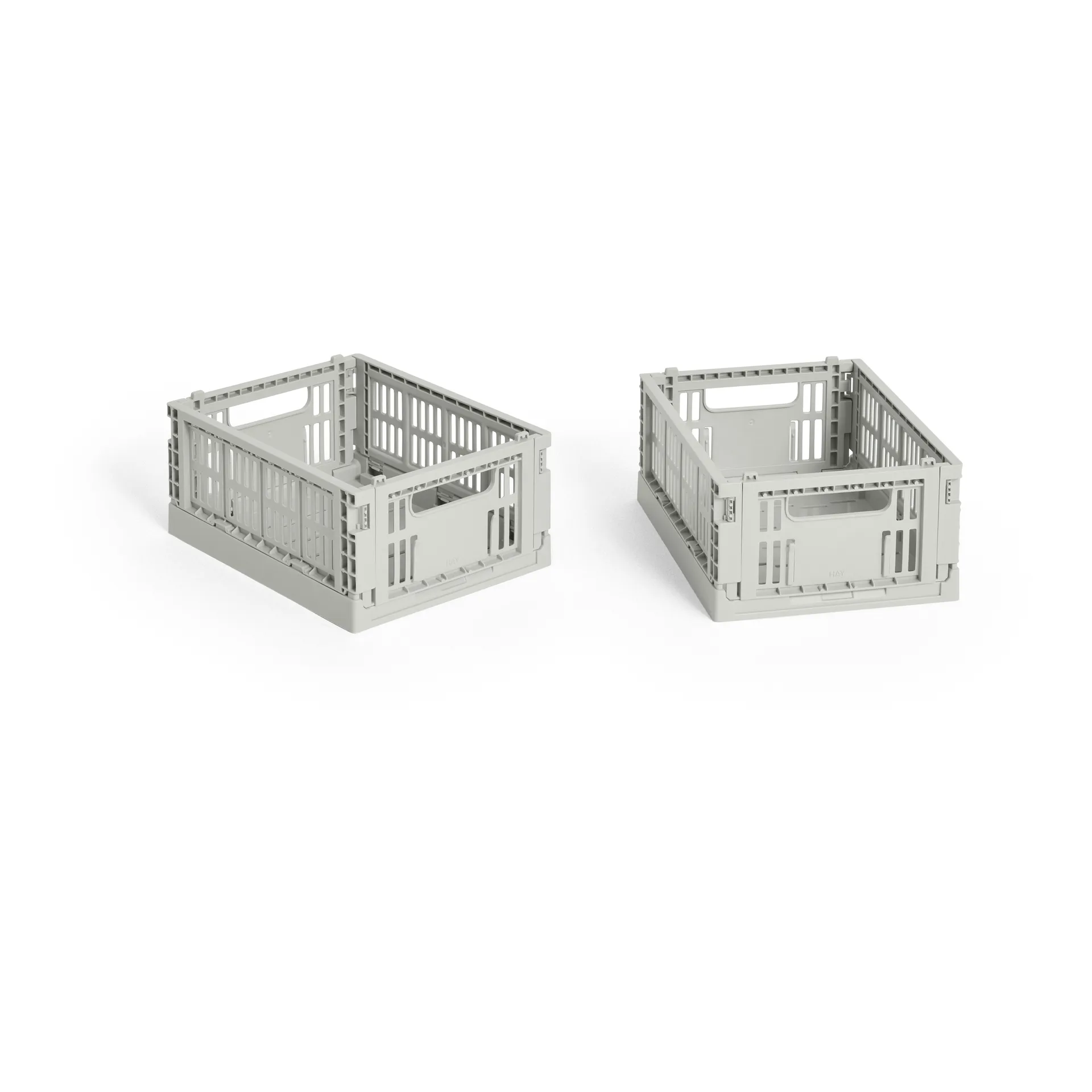 HAY Colour Crate Mini 13x17 cm 2-pakning, Grey HAY