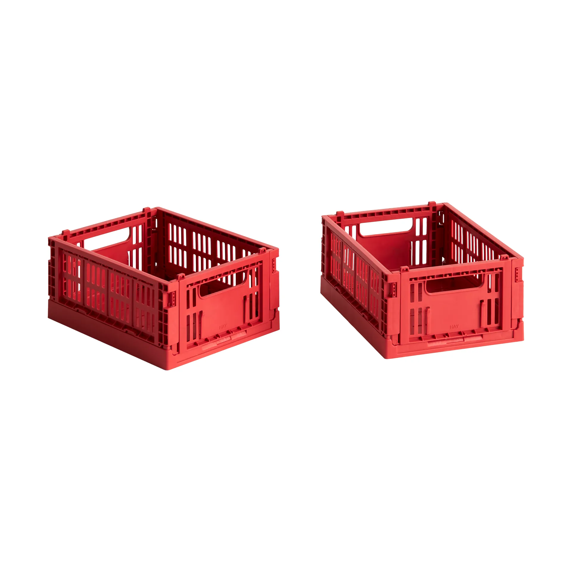 HAY Colour Crate Mini 13x17 cm 2-pakning, Red HAY