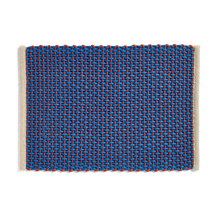 HAY dørmatte 50x70 cm - Blue - HAY