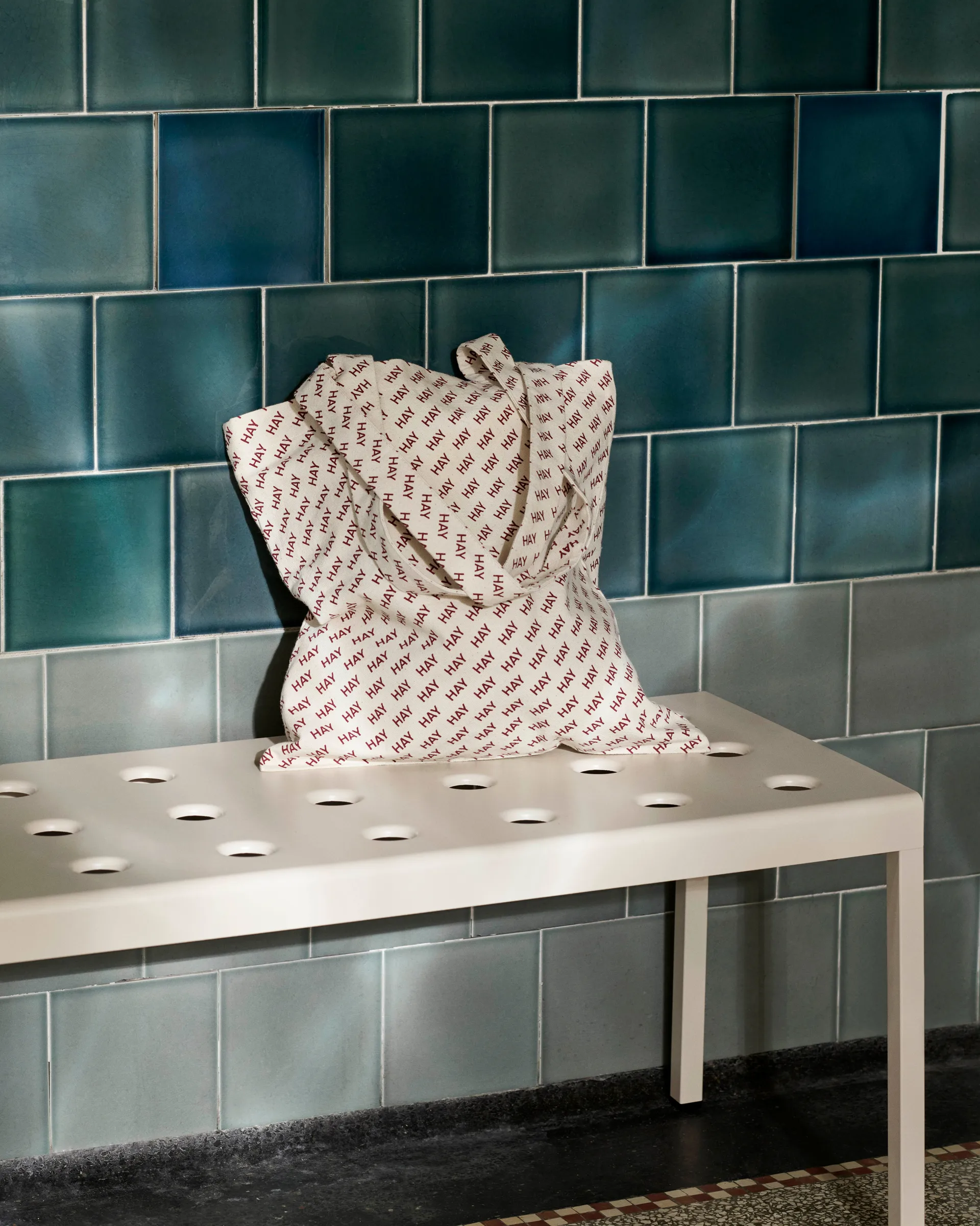 HAY Logo stoffpose, Burgundy HAY