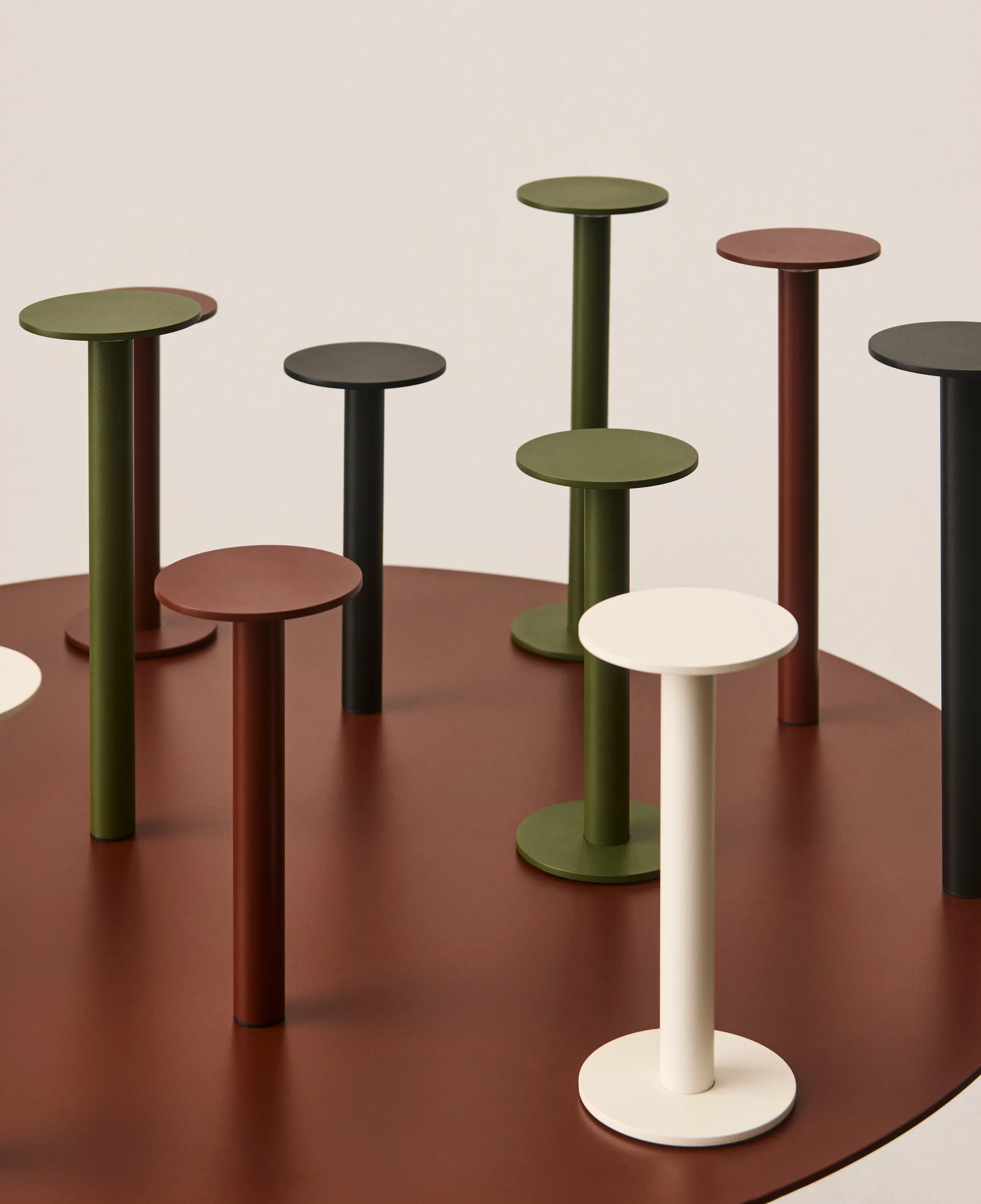 Host portabel lampe, Cream white, 30 cm HAY