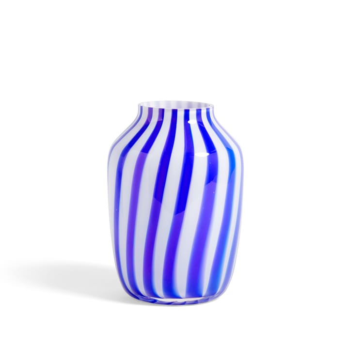 Juice vase - Blue, glass, high - HAY