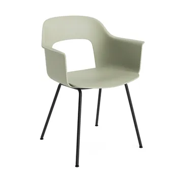 Layout Armchair 211 karmstol - Pastel green-svartlakkert stål - HAY