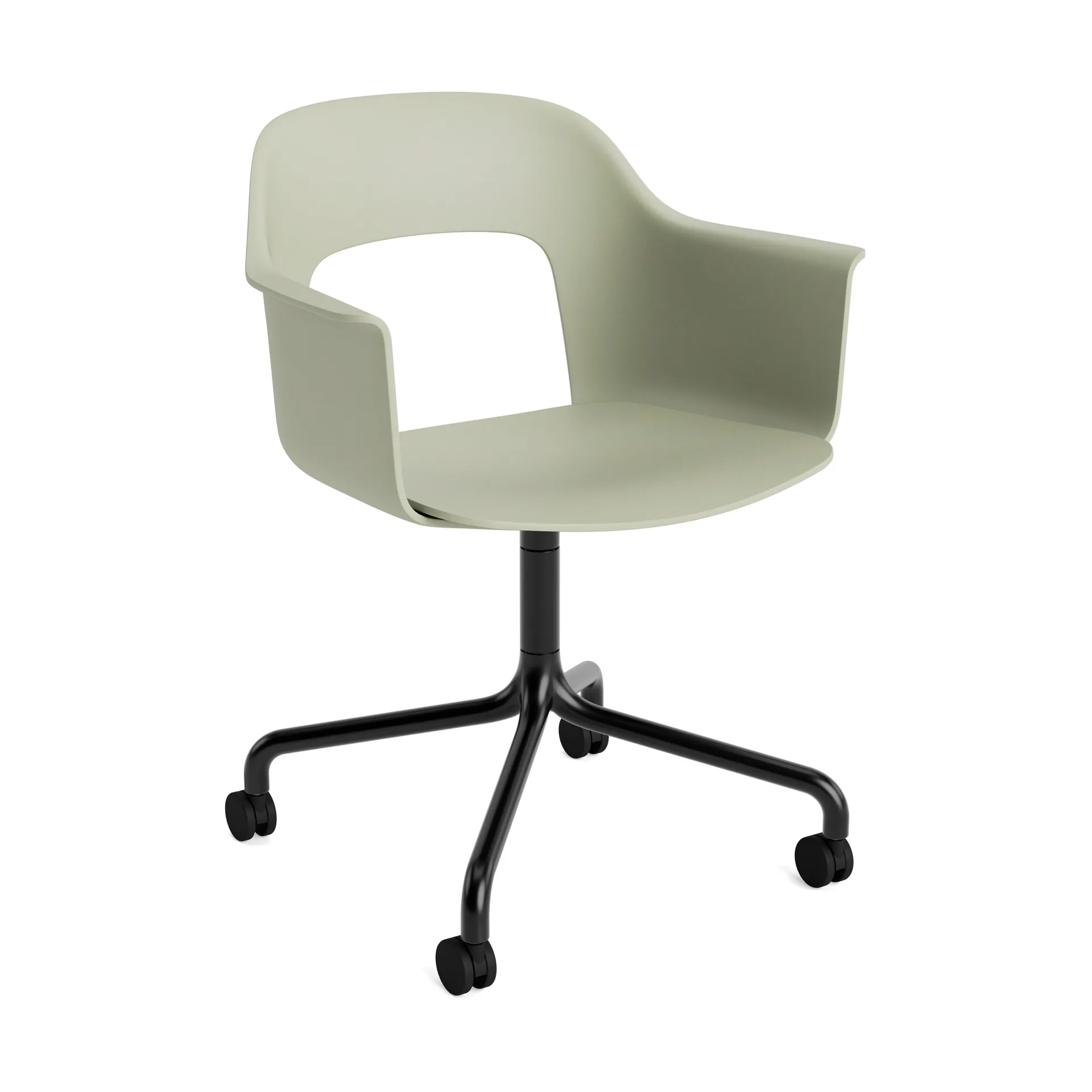 Layout Armchair 261 stol, Bottle green-black HAY