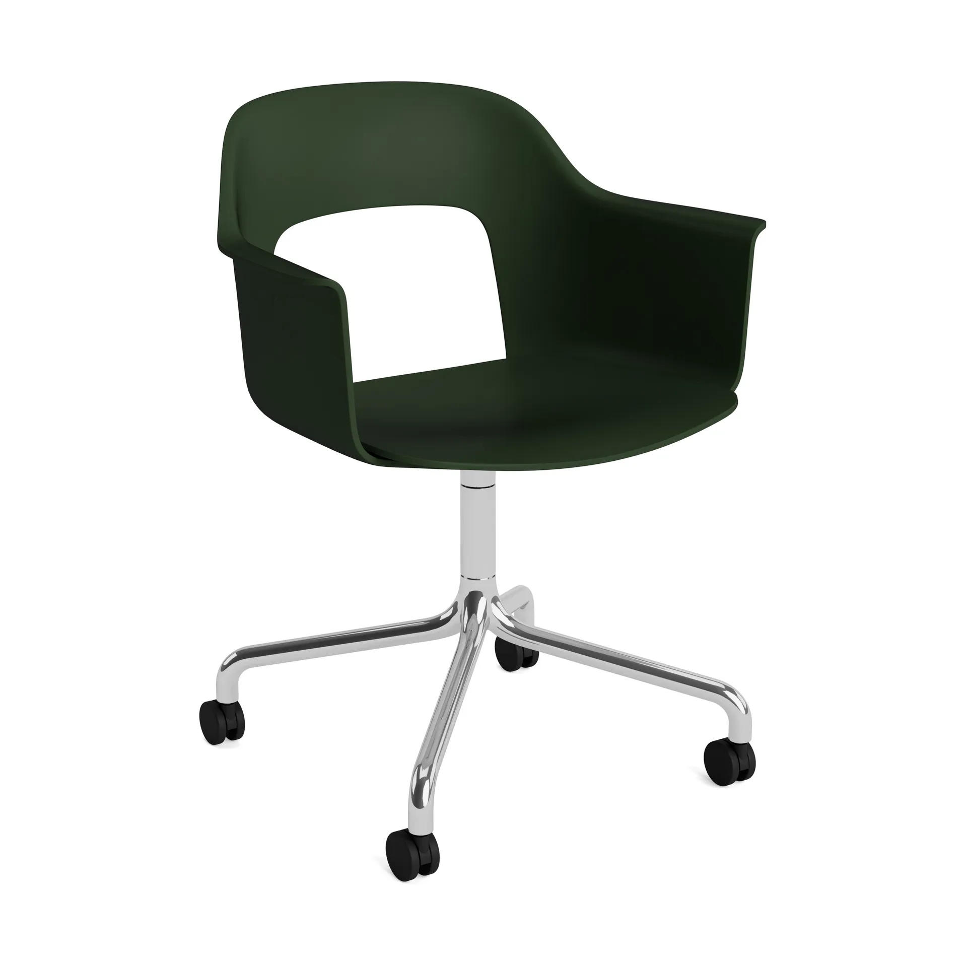 Layout Armchair 261 stol, Pastel green-polert aluminium HAY
