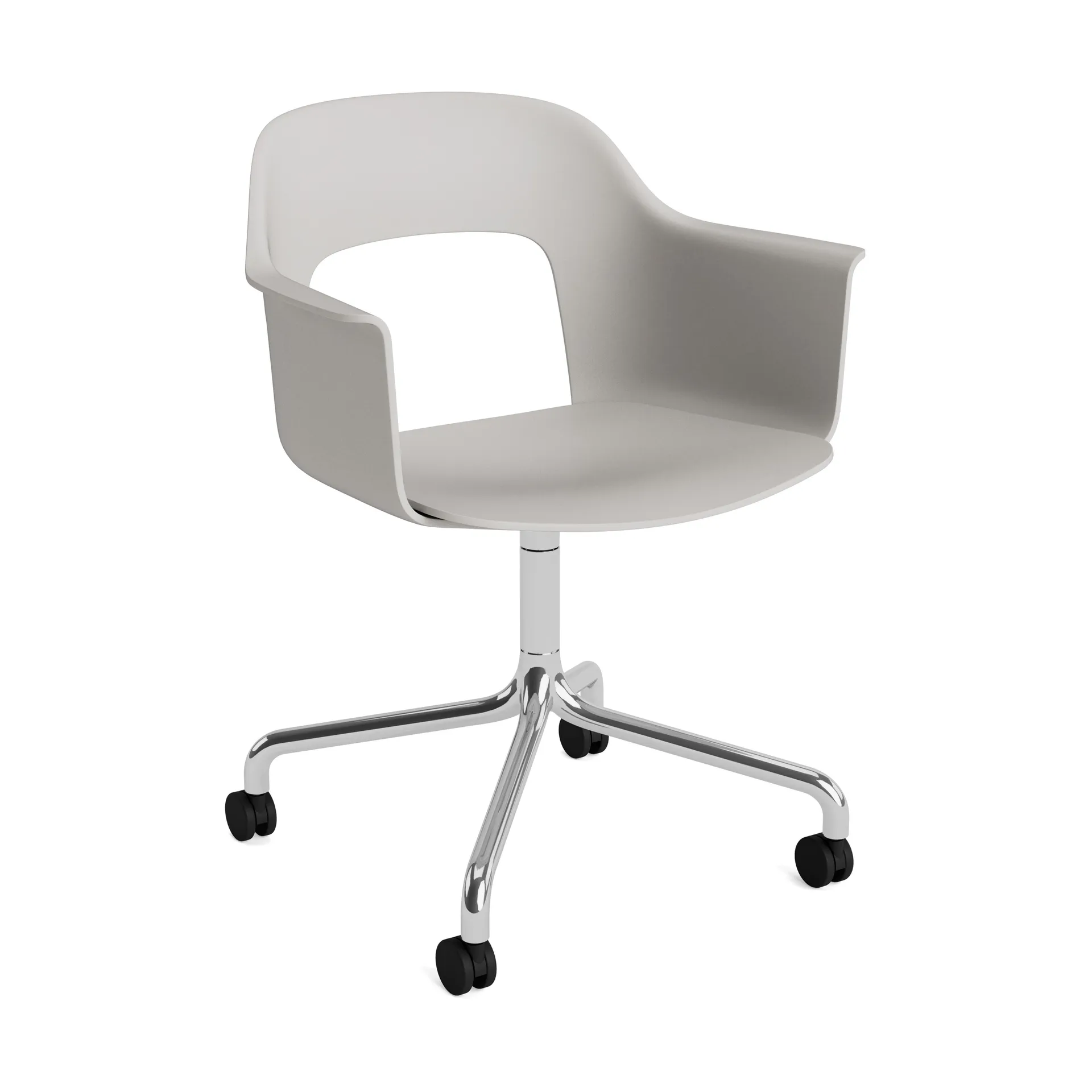 Layout Armchair 261 stol, Sky grey-polert aluminium HAY