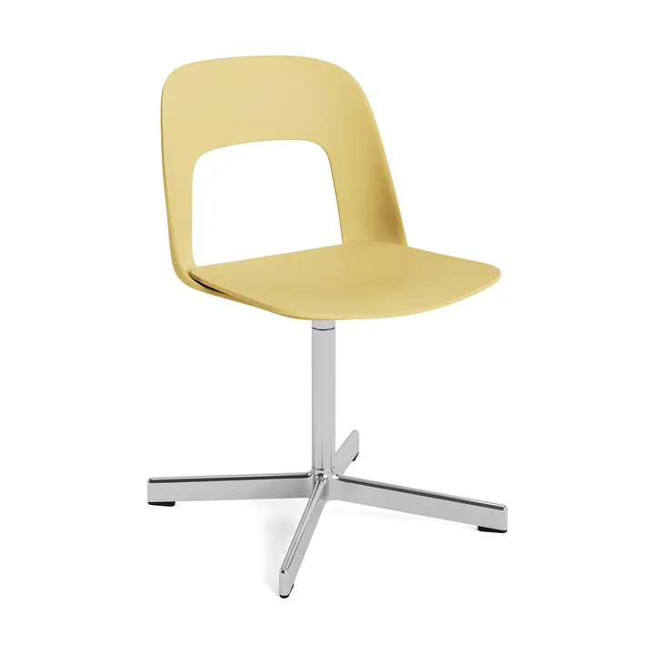 Layout Chair 131 stol - Biscotti-polert aluminium - HAY