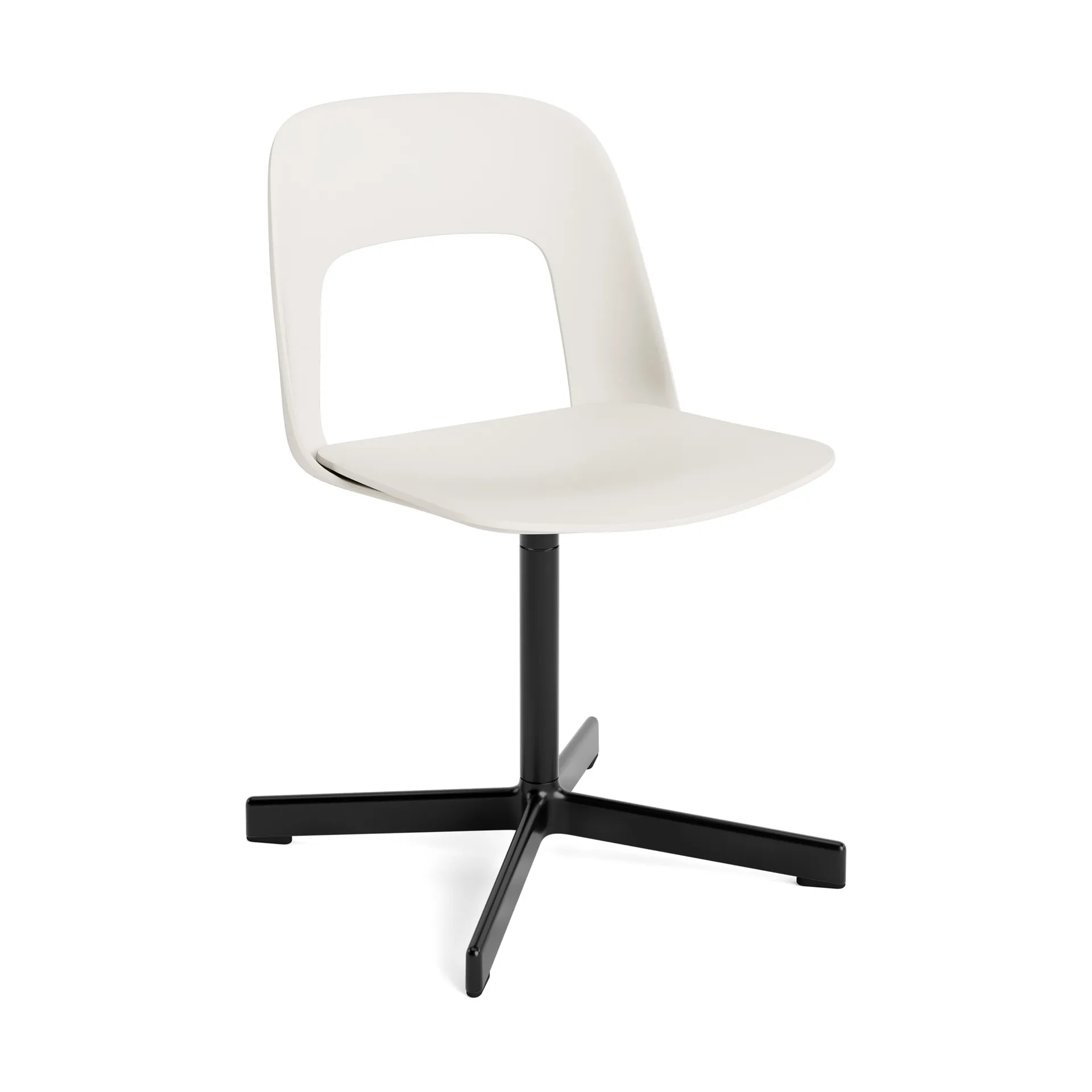Layout Chair 131 stol, Cream white-black HAY