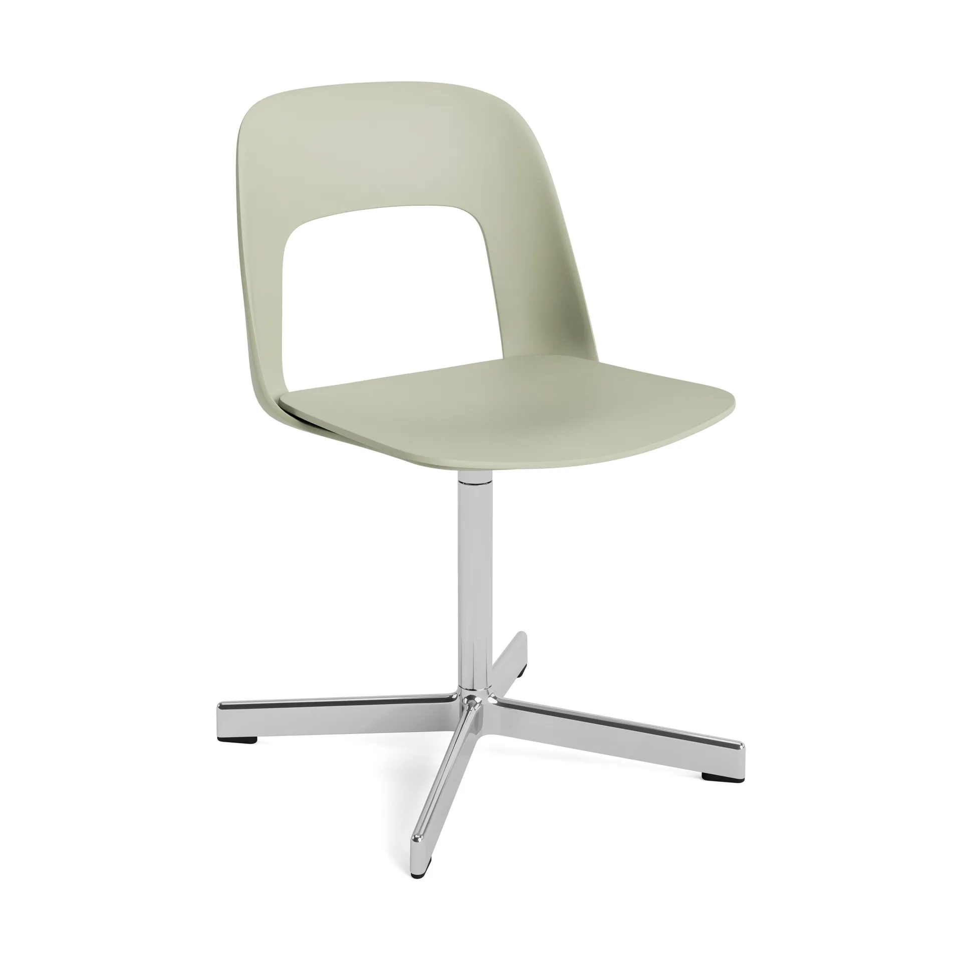 Layout Chair 131 stol, Pastel green-polert aluminium HAY