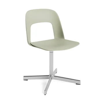 Layout Chair 131 stol - Pastel green-polert aluminium - HAY