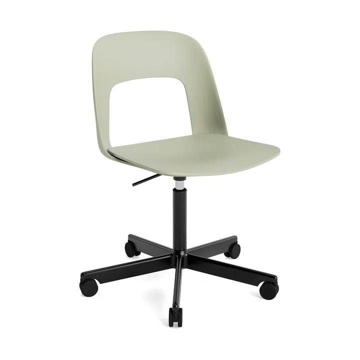 Layout Chair 141 stol - Bottle green-black - HAY