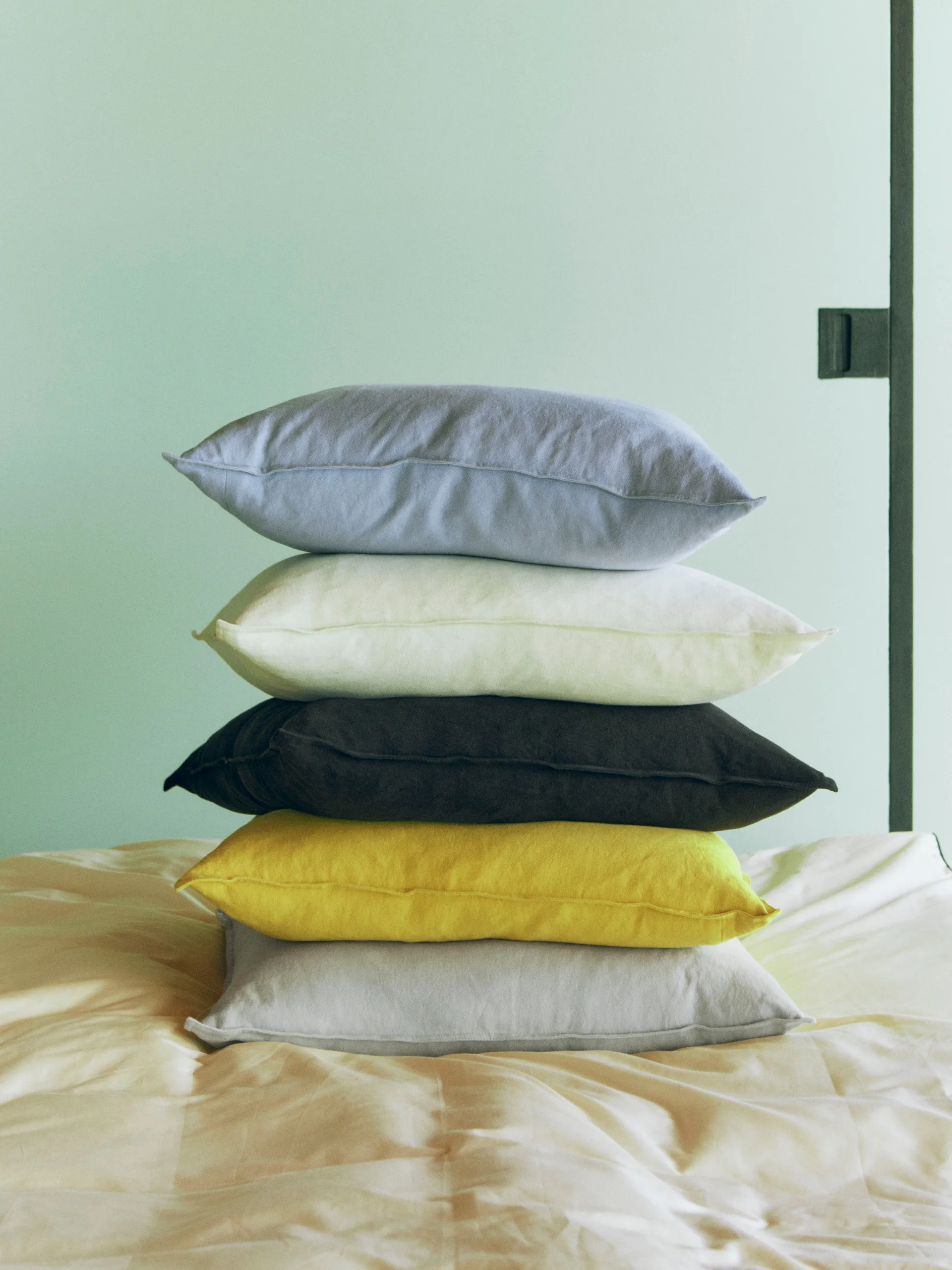 Linen pute 60x60 cm, Cream HAY