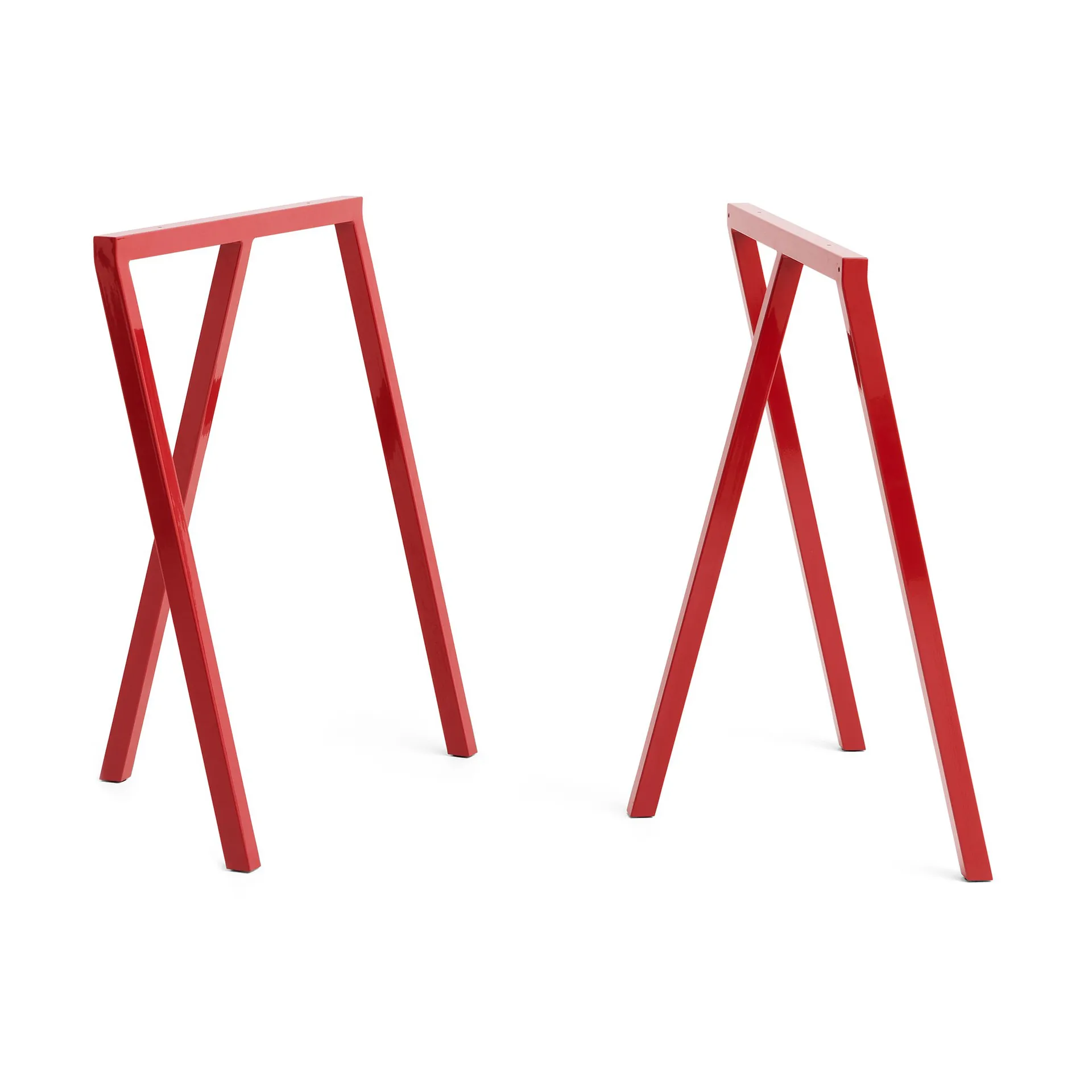 Loop Stand Frame benstativ 72 cm 2-pakning, Maroon red HAY
