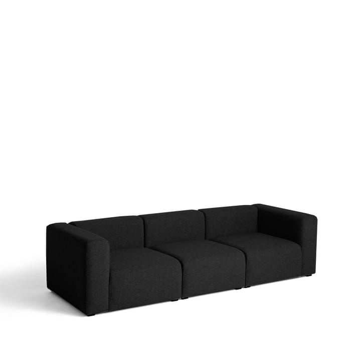 Mags 3-seters sofa - stoff Hallingdal 65 190 svart - HAY