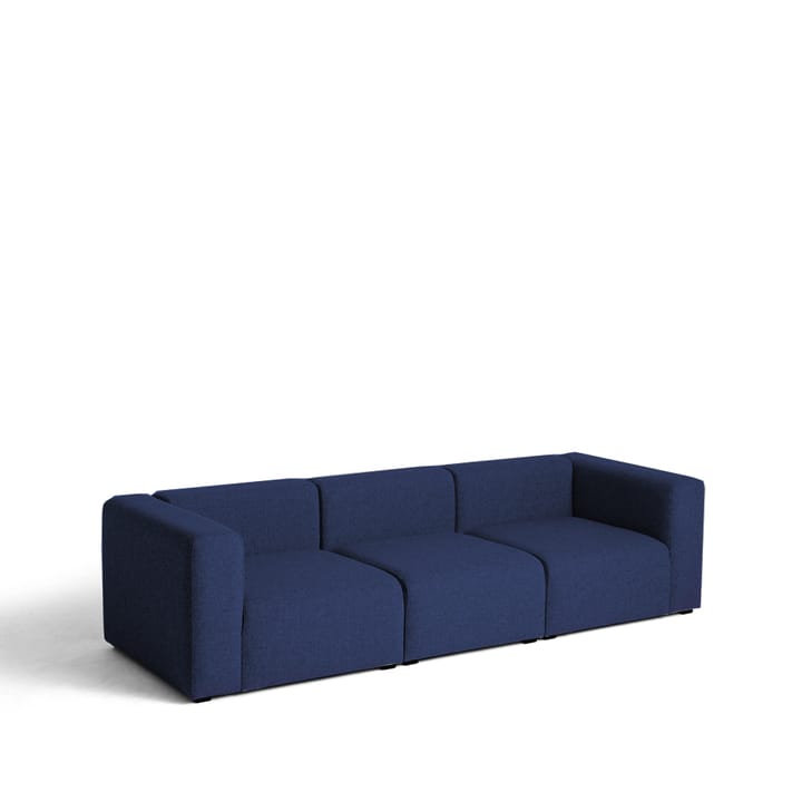 Mags 3-seters sofa - stoff Hallingdal 65 764 blue - HAY