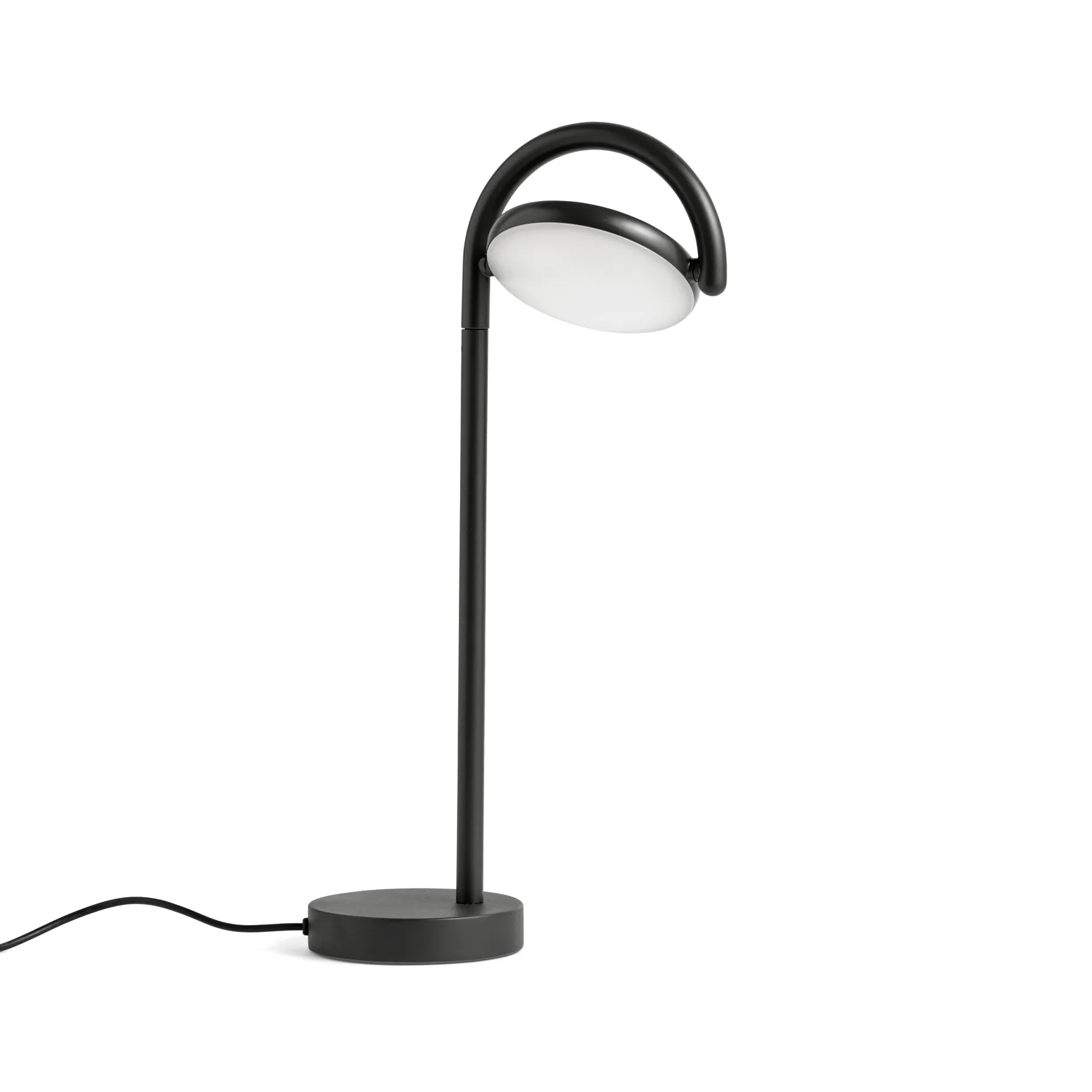 Marselis table bordlampe, Soft black HAY
