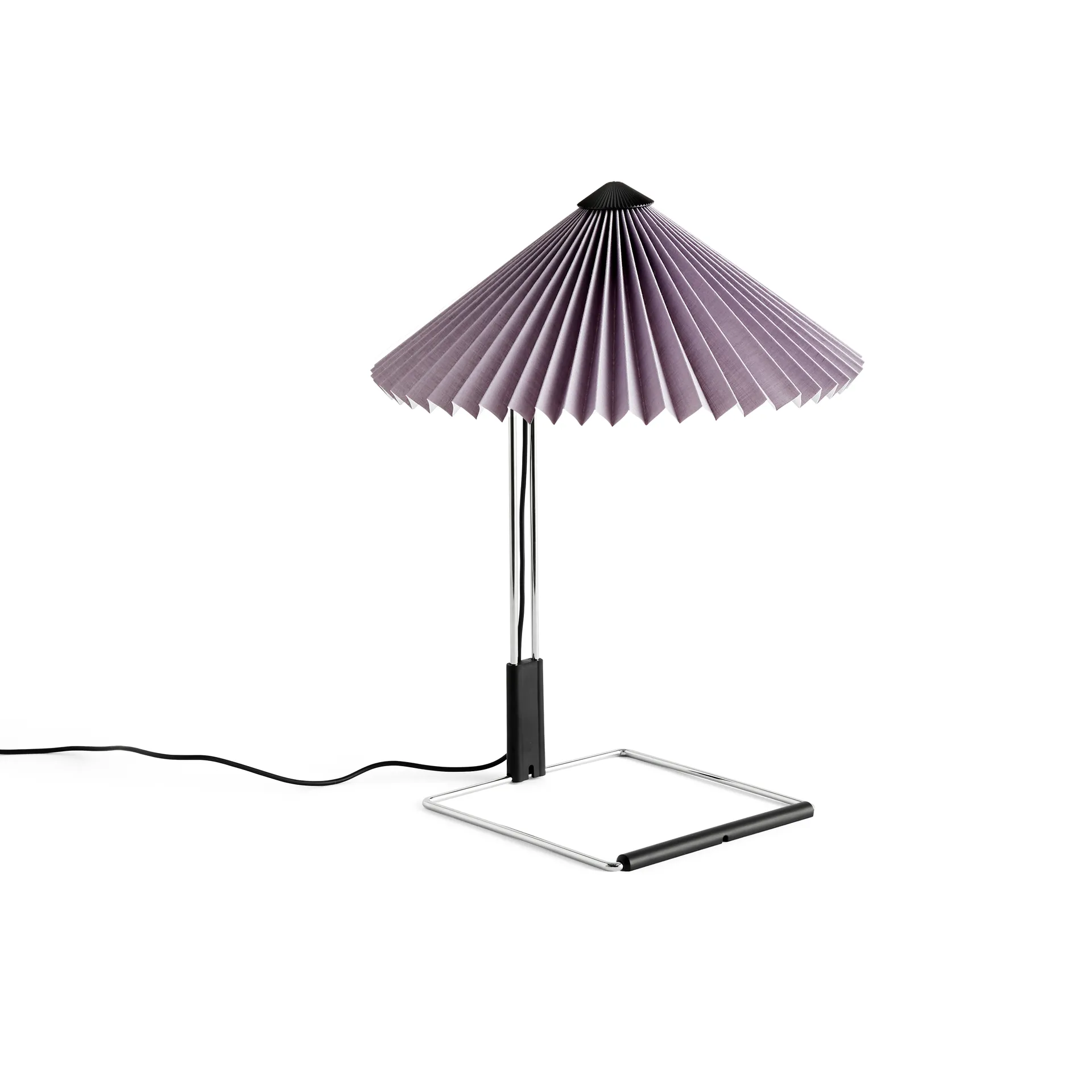 Matin table bordlampe Ø 30 cm, Lavender-steel HAY