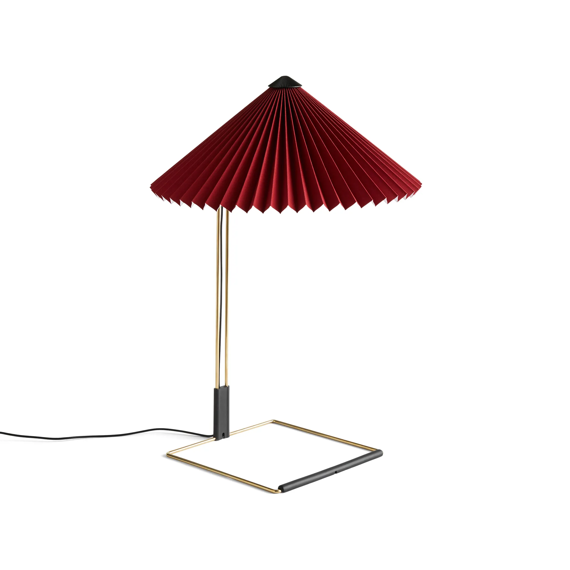 Matin table bordlampe Ø 38 cm, Oxide red shade HAY