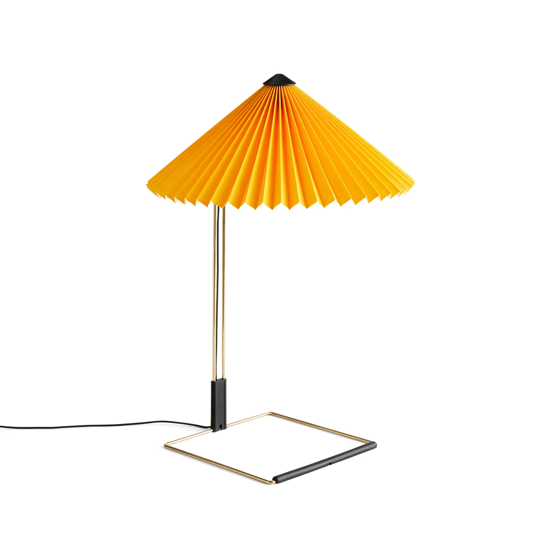 Matin table bordlampe Ø 38 cm, Yellow shade HAY
