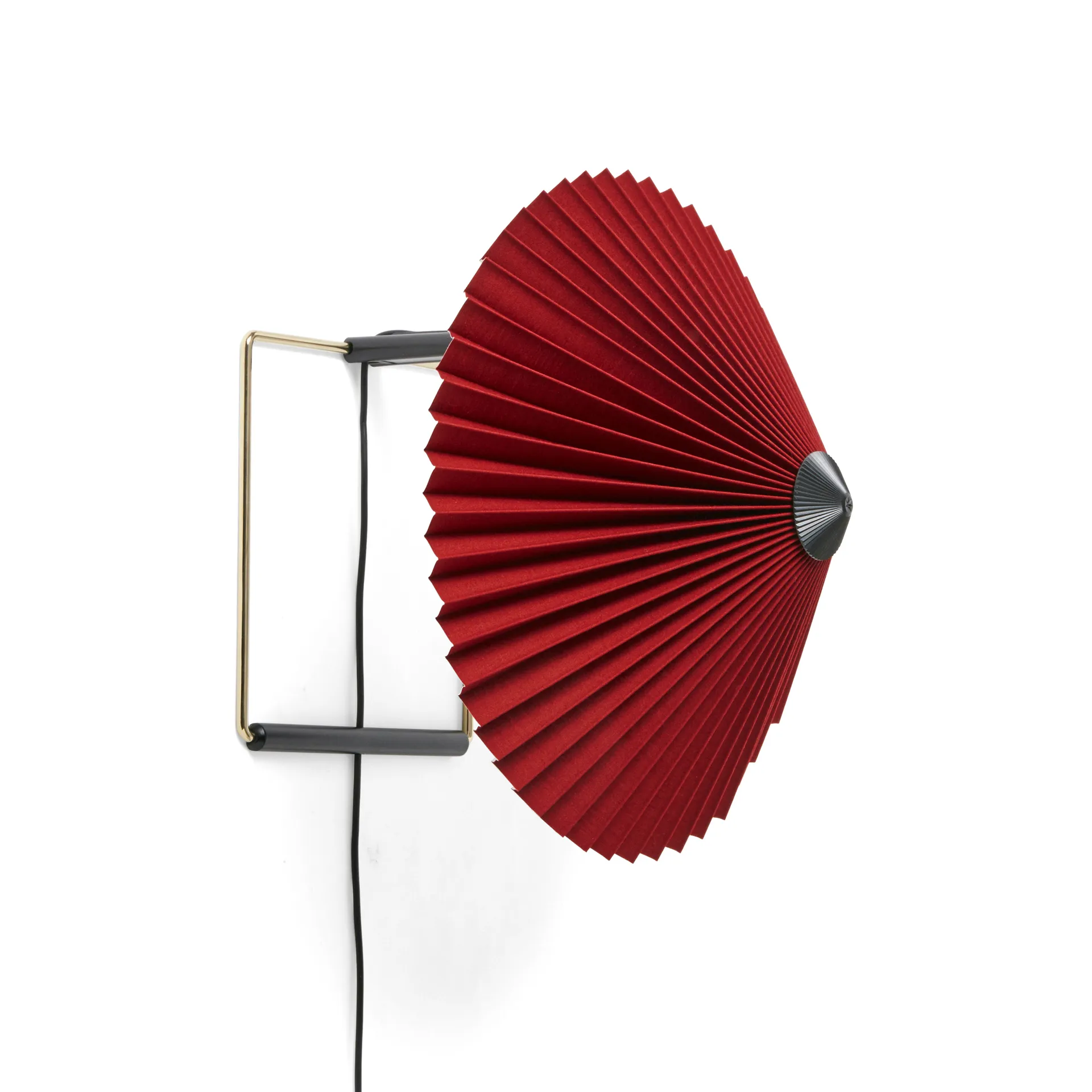 Matin wall vegglampe Ø 30 cm, Oxide red shade HAY