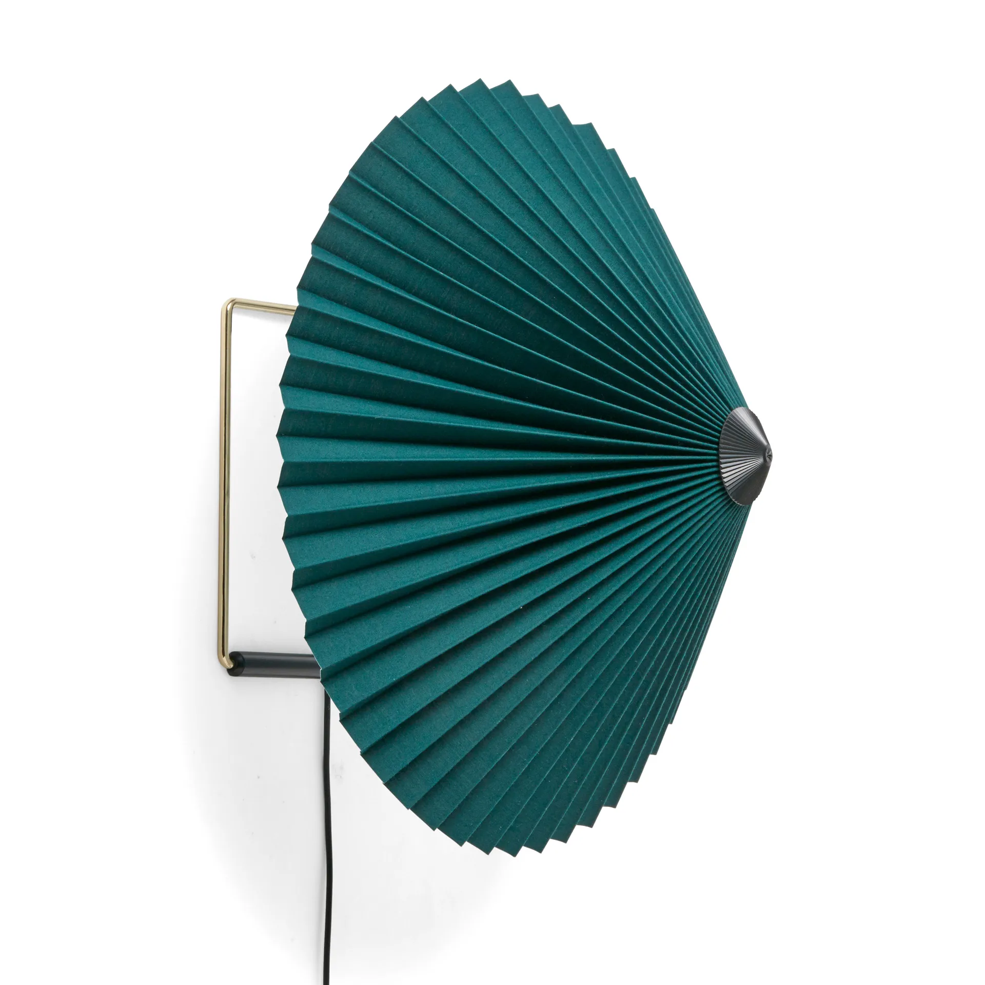 Matin wall vegglampe Ø 38 cm, Green shade HAY