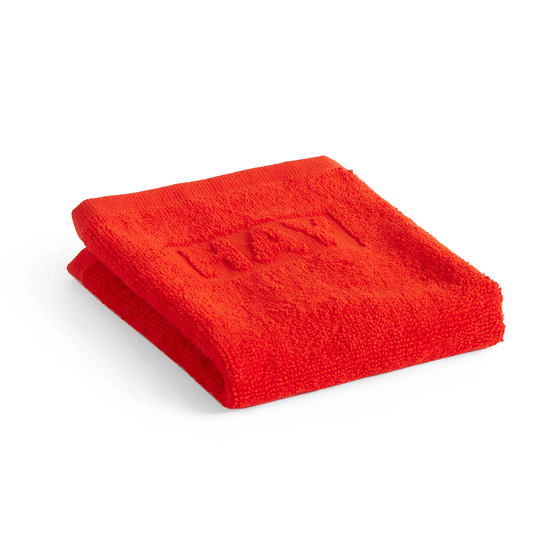 Mono håndkle 30 x 30 cm, Poppy red HAY