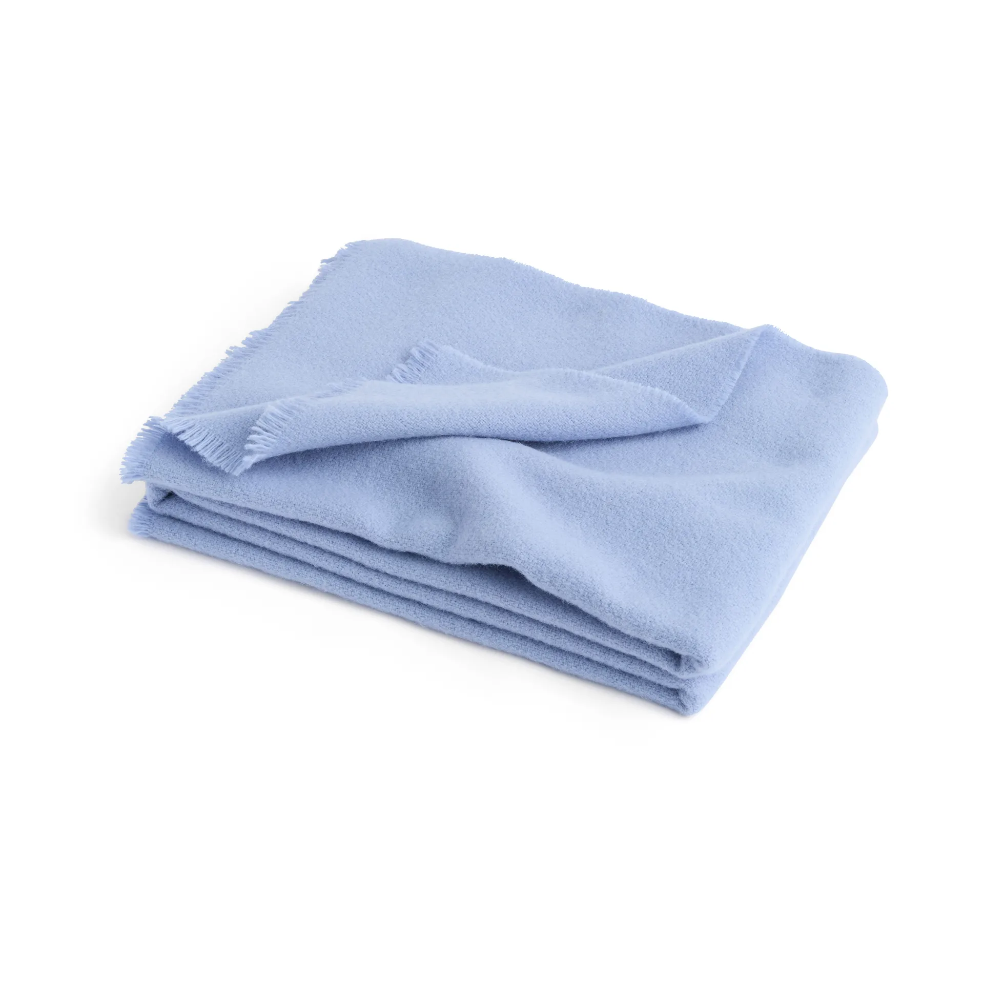 Mono ullpledd 130x180 cm, Light blue HAY