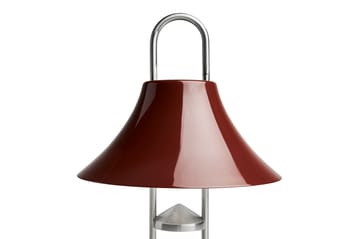 Mousqueton portabel bordlampe - Iron red - HAY