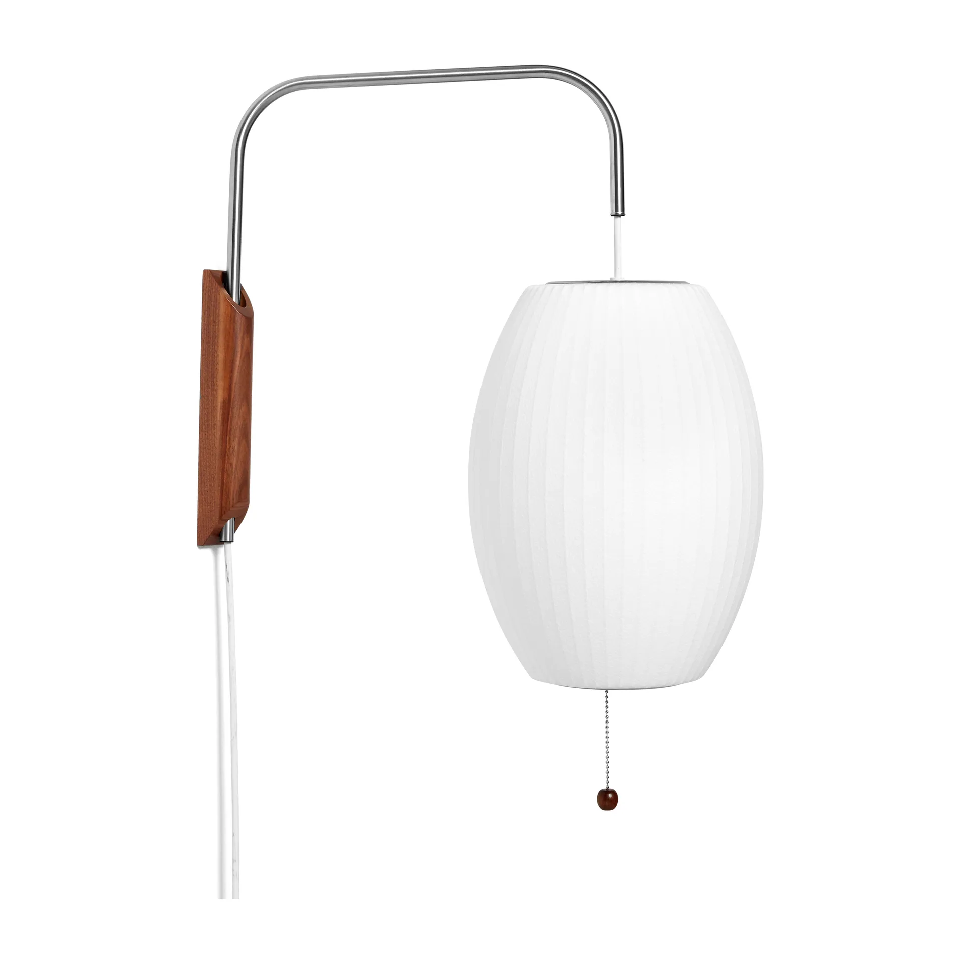 Nelson Bubble Cigar vegglampe, Off white HAY