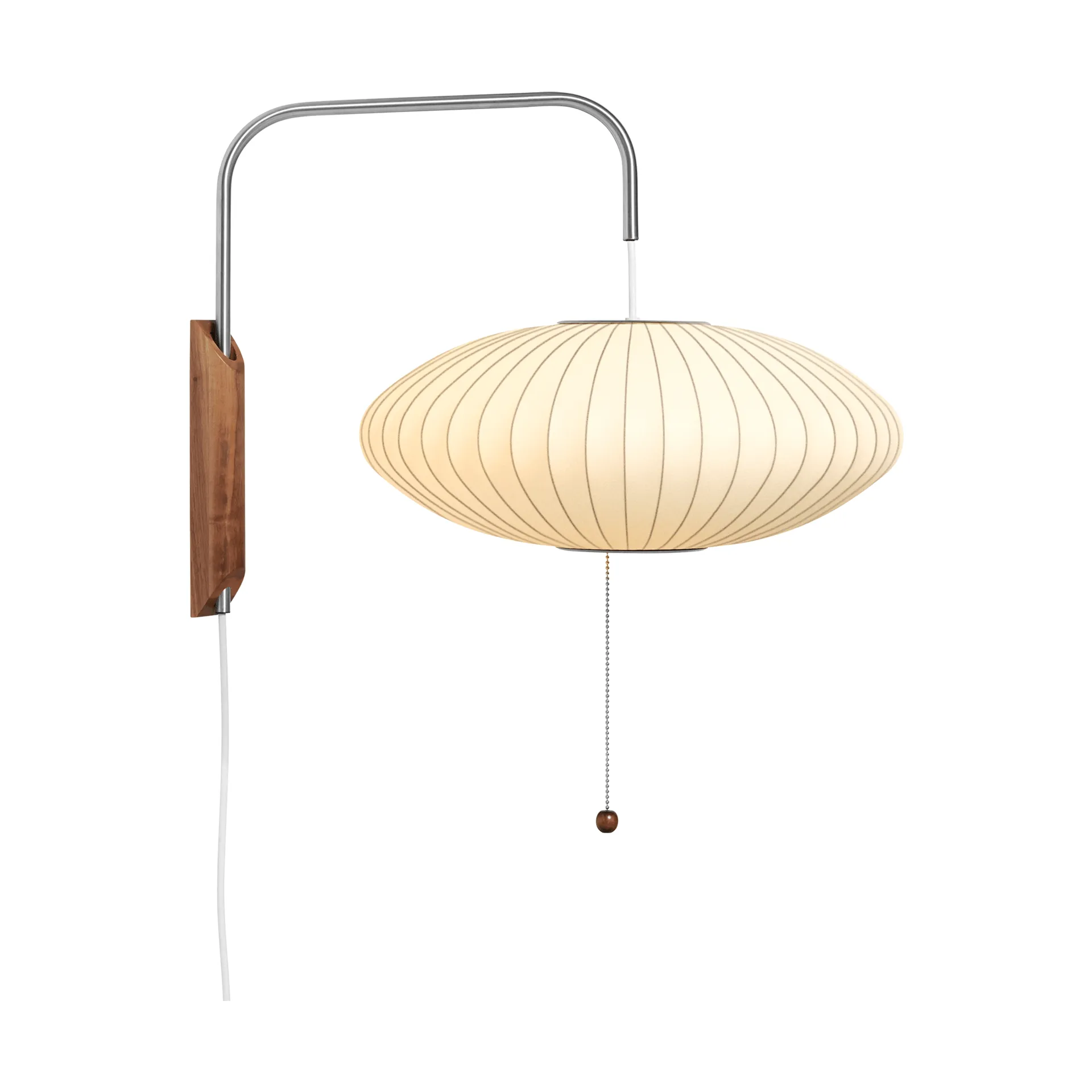 Nelson Bubble Saucer vegglampe, Off white HAY