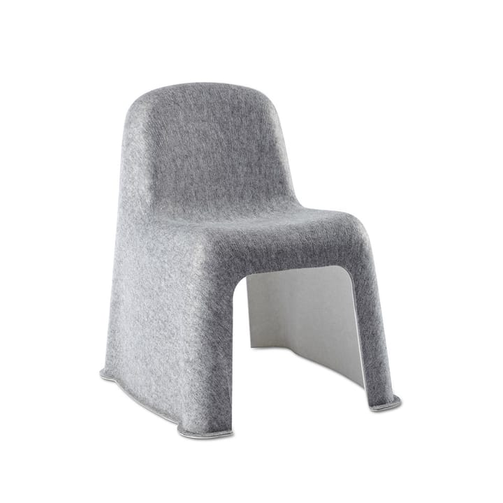 Nobody stol - light grey, innsiden offwhite - HAY