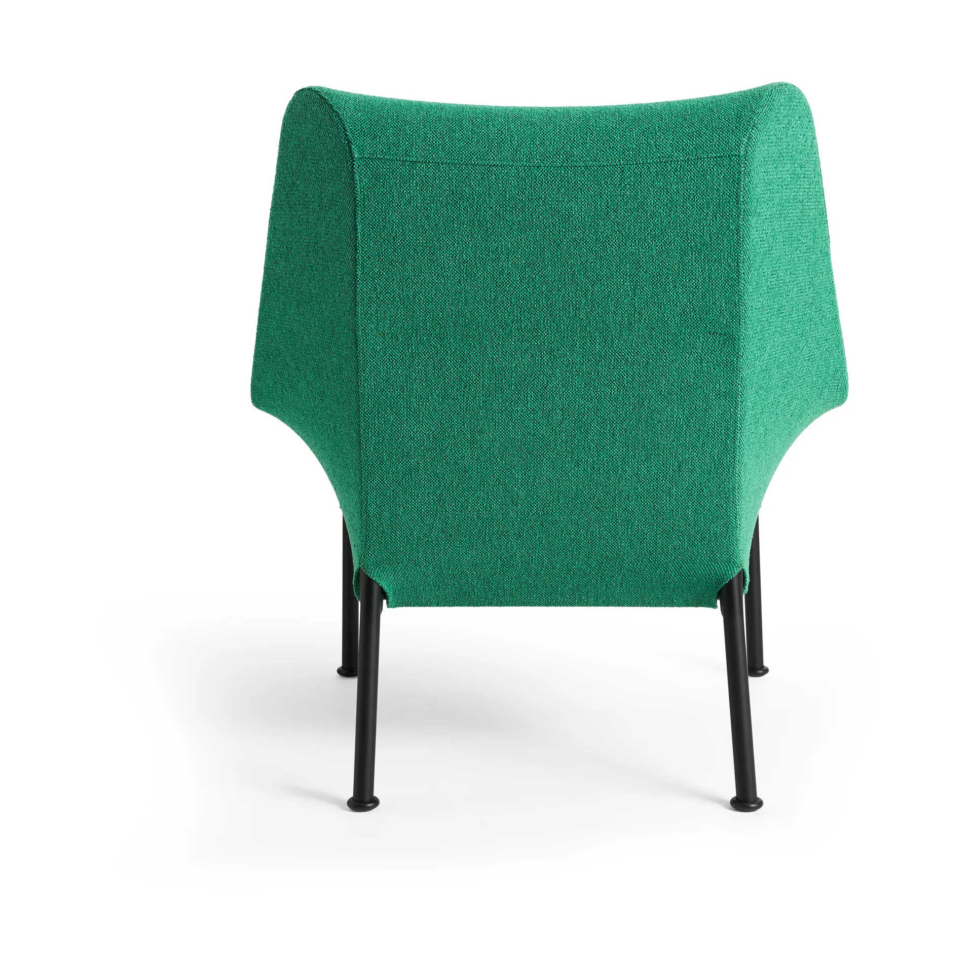O2 Lounge Chair lenestol, Soft green-svartlakkert stål HAY