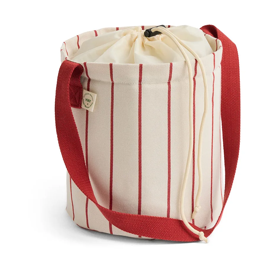 Outdoor Market flaskeveske, Beige-red, medium HAY