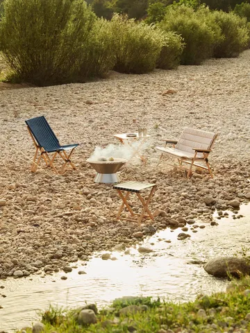 Outdoor Market grill - Rustfritt stål, Ø60 cm - HAY