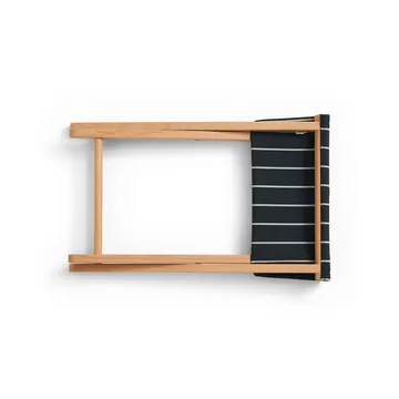 Outdoor Market krakk sammenleggbar - Black-beige - HAY