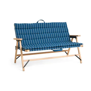 Outdoor Market pute til sofa - Blue-beige, 2-seter - HAY