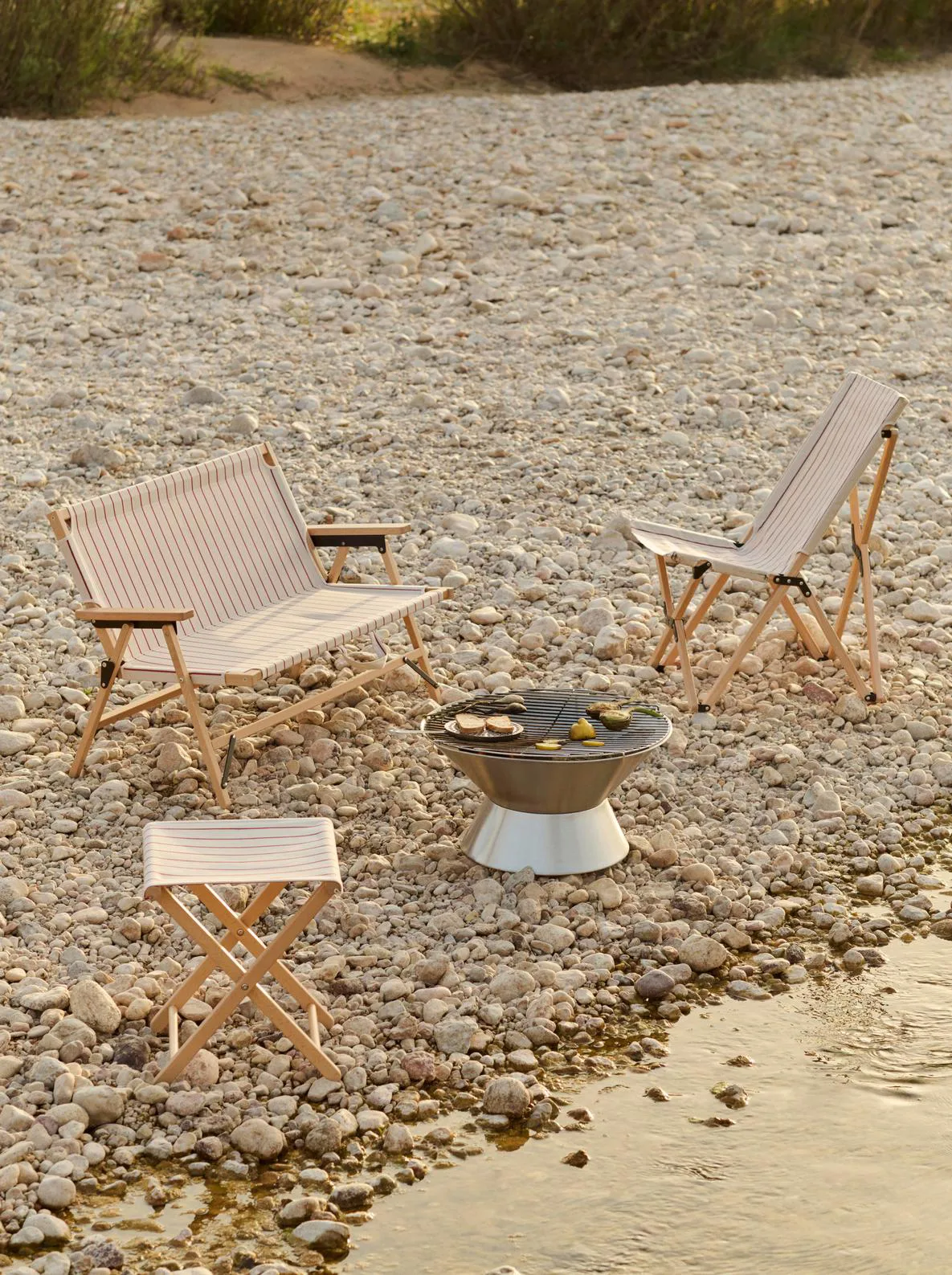 Outdoor Market stekepanne til grill, Blikkplate HAY