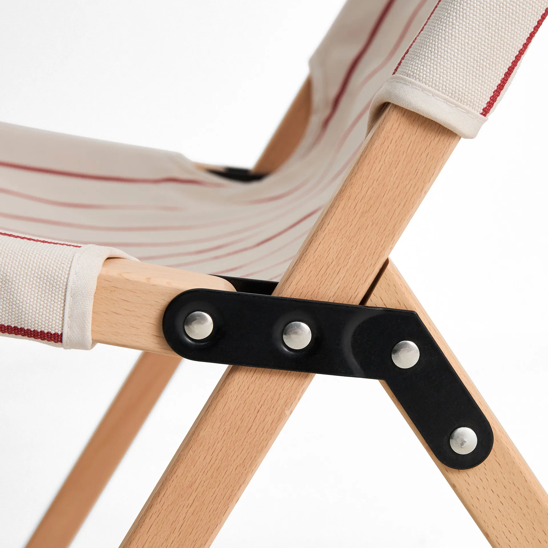 Outdoor Market stol sammenleggbar, Beige-red HAY