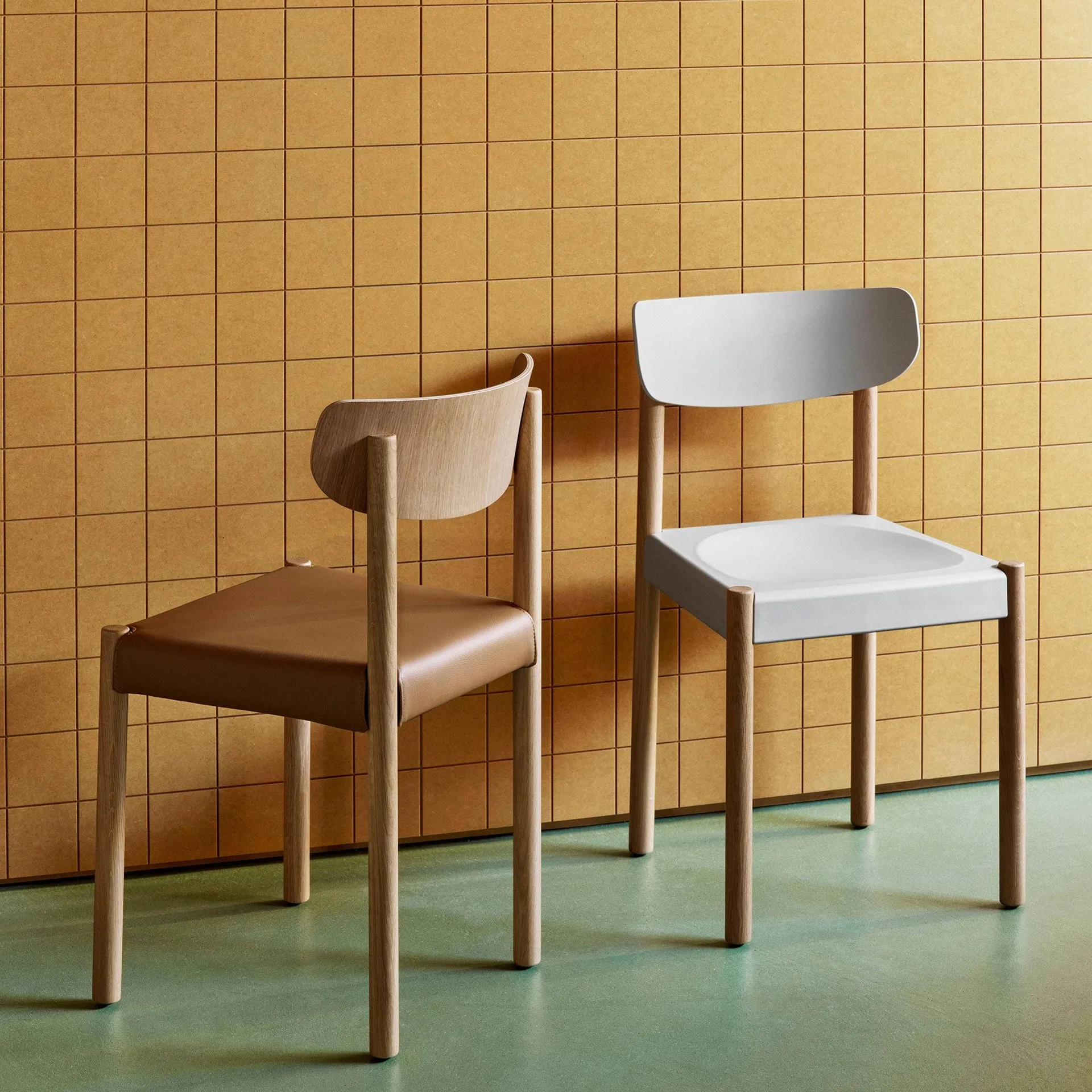 Pack Chair 10 stol, Oljet eik-chalk grey HAY